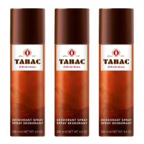 Tabac Original Deodorant Spray 200ml - Pack of 3