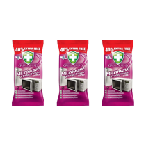 Greenshield Microwave and Fridge Wipes 70's - Pack of 3