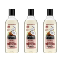 Alberto Balsam Coconut & Lychee Shampoo 300ML - Pack of 3