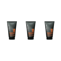 L'Oreal Paris Studio Line Mad Matte Shine Free Hold Fiber Cream 150ml - Pack of 3