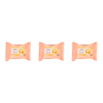 Sunkissed Skin Vitamin C Cleansing & Refreshing Wipes 25 Sheets - Pack of 3