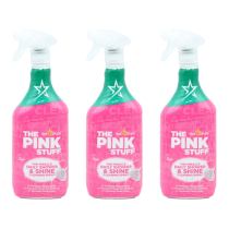 The Pink Stuff Miracle Shower & Shine Spray 850ML - Pack of 3