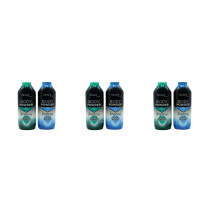 Nuagé Talc-Free Men’s Body Powder,Cool Musk & Aqua Scent, 250g - Pack of 3