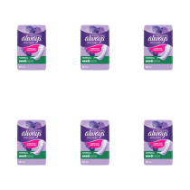 Always Discreet Sensitive Bladder Pads Normal Complete Protection 12 Pads - Pack of 6