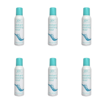 Xbc Instant Cooling Face & Body Mist Spray 150ml - Pack of 6