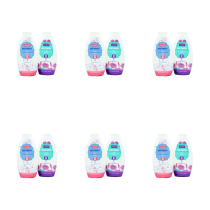 Nuagé Talc-Free Body Powder Cherry Blossom & Waterlily Scent, 250g - Pack of 6