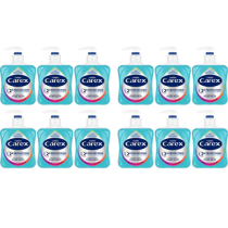 Cussons Carex Original Antibacterial Hand Wash 250ml bottle next to a bathroom sink

