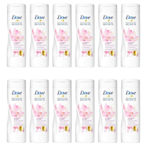 Dove Lotus Flower & Rice Milk Body Lotion 250ml - Pack of 12