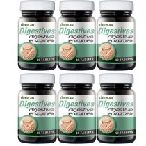 Lifeplan Digestive Enzymes 60 Tablets - Pack of 6