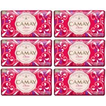 Camay Classic Fragrance Beauty Bar With Sensual Scent 125g - Pack of 6