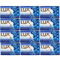 Lux Aqua Sparkle Fragrant Soap Bars with Floral Musk & Mint Oil 80g - Pack of 12