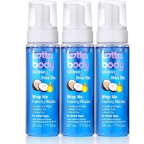 Lotta Body Wrap Me Foaming Mousse with Coconut & Shea Oil 207ml - Pack of 3