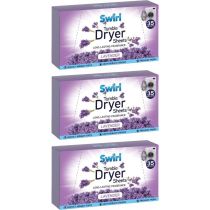 Swirl Laundry Sheets Lavender 35pk - Pack of 3