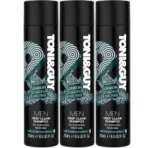 Toni & Guy Men Deep Clean Shampoo 250ml - Pack of 3