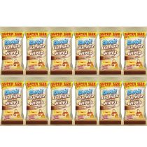 Duzzit Leather Cleaning Wipes Clean & Protect 50 Wipes - Pack of 12