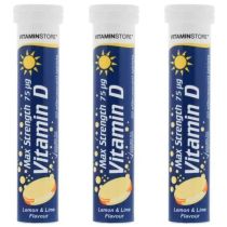 Vitamin Store Effervescent Vitamin D - Pack of 3