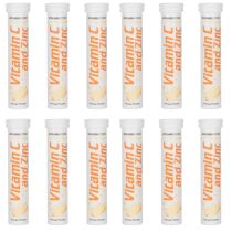 Vitamin Store Effervescent Vit C & Zinc Tabs - Pack of 12