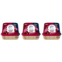 Glade Luscious Cherry and Peony fragranced bathroom gel air freshener 180g