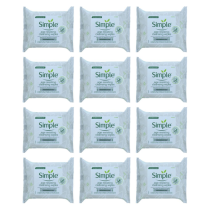 Simple Regeneration Age-Resisting Wipes 25 Pieces - Pack of 12