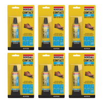 Soudal Contact Liquid Neoprene 50ml - Pack of 6