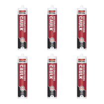 Soudal Decorators Caulk White 290ml paintable interior sealant and filler