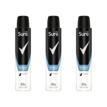 Sure Men Invisible Ice Antiperspirant Deodorant 200ml - Pack of 3