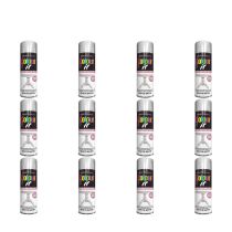 Paint Factory White Satin Spray Paint 250ml - Pack of 12