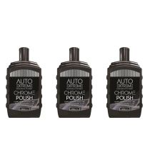 Auto Extreme Chrome Polish Liquid 500ml - Pack of 3