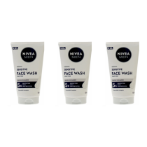 Nivea Men Vitamin Pro Complex Sensitive Face Wash 150ml - Pack of 3