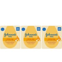 Johnsons Baby Honey Soap Twin Pack 90g - Pack of 3