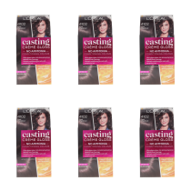 L’Oréal Paris Casting Creme Gloss 4102 Cool Chestnut Hair Dye 234g - Pack of 6