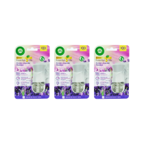 Air Wick Air Freshner Purple Lavender Meadow Electrical Plug-In Kit - Pack of 3