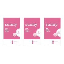 Sunny The Face Wax Strips (20 Strips & 10 Finishing Wipes) - Pack of 3