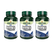 Natures Aid Glucosamine Sulphate 2KCl 1500mg 90 Tablets - Pack of 3