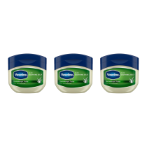 Vaseline Aloe Soothing Petroleum Jelly 50 ML - Pack of 3