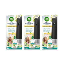 Air Wick Automatic Air Freshener Kit Morning Meadow device and refill