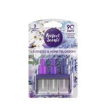 Perfect Scents Lavender & Honeyblossom Air Freshener 3 Refill 20ml Per Pack