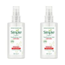 Simple Kind Defence Anti-bac Hydrating Mist Protection 125 ML - Pack of 2
