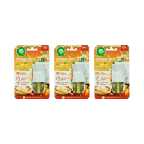 Air Wick Plug in Diffuser Kit Pumpkin Spice - 19 ML - Pack of 3