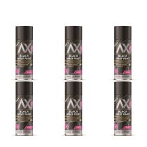 Auto Extreme Black Matt Spray Paint 400ml - Pack of 6
