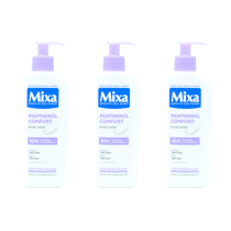 Mixa Panthenol Comfort Body Lotion for Very Sensitive Skin 250ML - Pack of 3