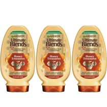 Garnier Ultimate Blends Honey Treasures Conditioner 400ml - Pack of 3