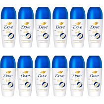 Dove Advanced Care Original Anti-Perspirant Roll-On Deodorant 50ml - Pack of 12