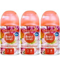 Perfect Scents Blossom Symphony Automatic Air Freshener Refill 250ml - Pack of 3