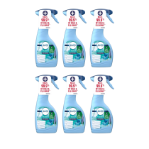 Febreze Antibacterial Fabric Spray Fresh Linen Scent – 500ml - Pack of 6
