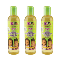 Africa's Best Kids Protein Plus Natural Growth Remedy Oil 237ML - Pack of 3