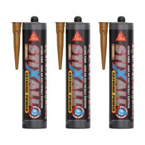 Sika Stixall Extreme Power Sealant Brown 290 ML - Pack of 3