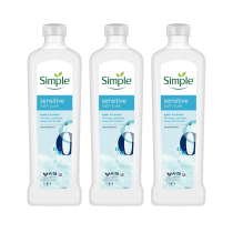Simple Kind to Skin Sensitive Bath Soak Hypoallergenic 1L - Pack of 3