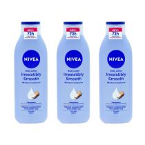 NIVEA Irresistibly Smooth Body Lotion 250 ML - Pack of 3