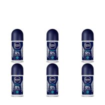 Nivea Men Fresh Ocean Deodorant Roll-On 50ml- Pack of 6